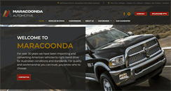 Desktop Screenshot of maracoonda.com